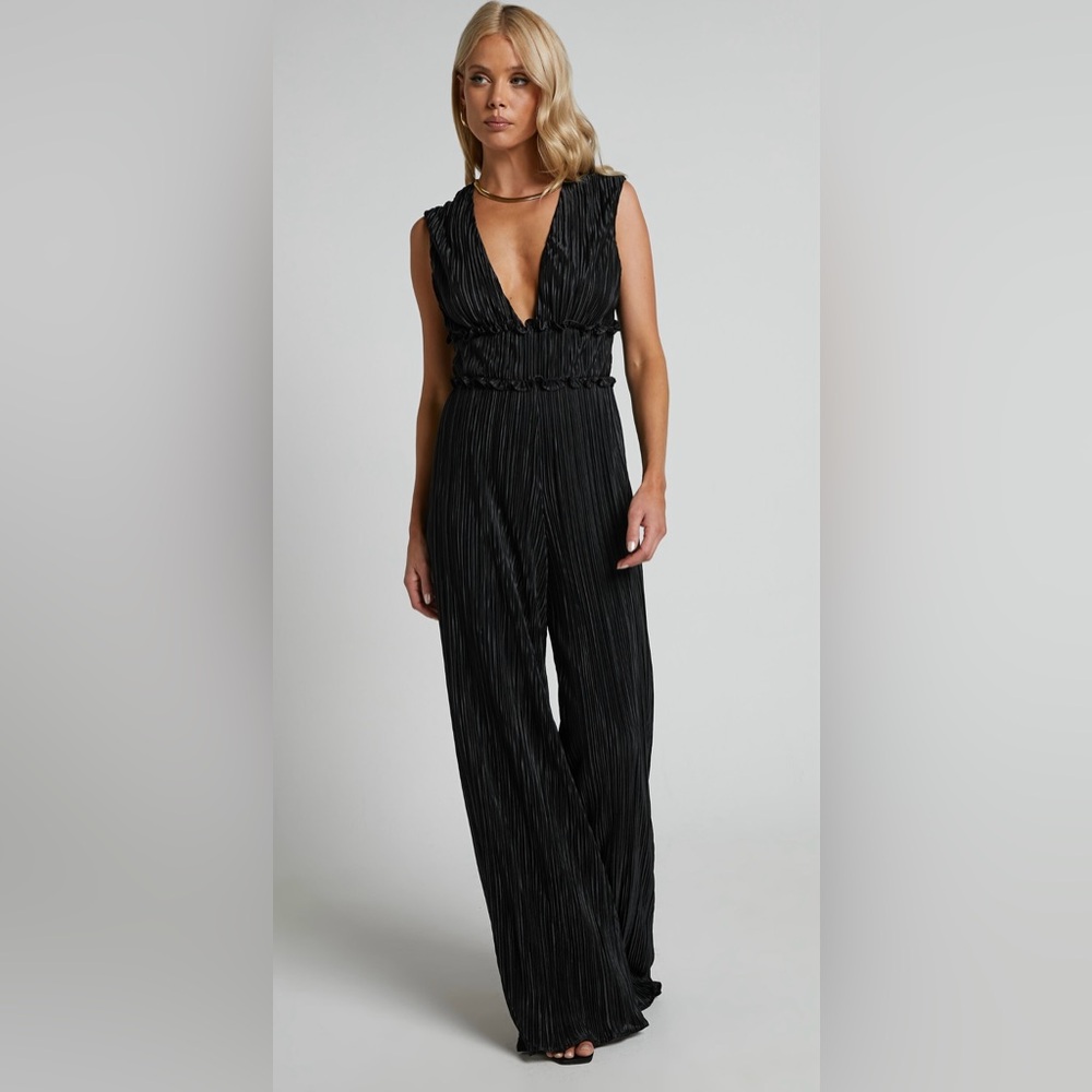 Showpo Armida Plisse Jumpsuit